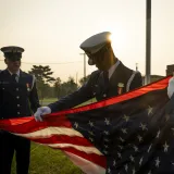 Image: U.S. Coast Guard Ceremonial Honor Guard Prepares for Ceremony (12)