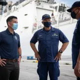 Image: Acting Secretary Wolf Joins USCG Cutter James in Offloading Narcotics (11)