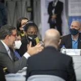Image: DHS Secretary Alejandro Mayorkas Cuts Ribbon at Migration Center (31)