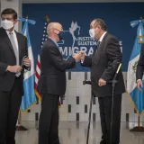 Image: DHS Secretary Alejandro Mayorkas Cuts Ribbon at Migration Center (19)