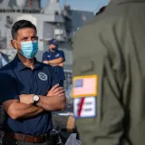 Image: Acting Secretary Wolf Joins USCG Cutter James in Offloading Narcotics (3)