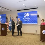 Image: DHS Deputy Secretary John Tien Presents the Secretary’s Award to DHS Employees in ATL  (060)