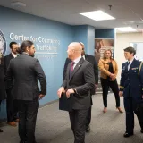 Image: DHS Secretary Alejandro Mayorkas Meets with Employees from the DHS Center for Countering Human Trafficking (037)