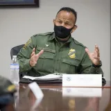 Image: DHS Secretary Alejandro Mayorkas Attends an Operational Brief (10)