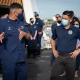 Image: Acting Secretary Wolf Joins USCG Cutter James in Offloading Narcotics (16)