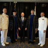 Image: DHS Secretary Alejandro Mayorkas Delivers Remarks at USCG Academy Commencement Address 2023 (080)