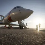 Image: DHS Secretary Alejandro Mayorkas Departs DCA (3)