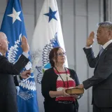 Image: DHS Secretary Alejandro Mayorkas Conducts Swearing-In Ceremony for John Tien (17)