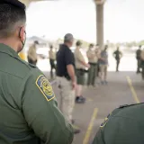 Image: DHS Secretary Alejandro Mayorkas Addresses Border Patrol Personnel (7)
