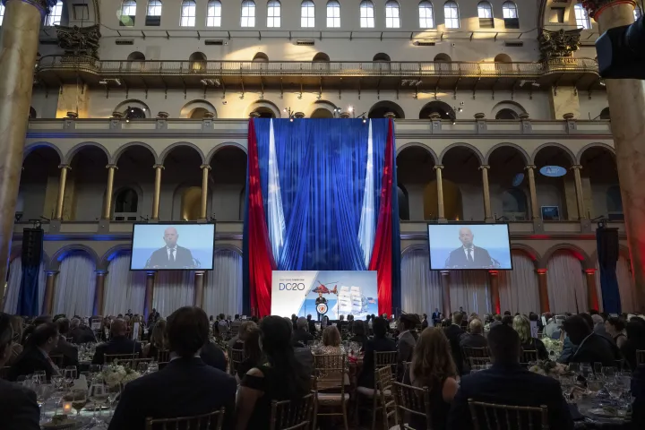 Cover photo for the collection "DHS Secretary Alejandro Mayorkas Gives Remarks at USCG Foundation Tribute to The Coast Guard"