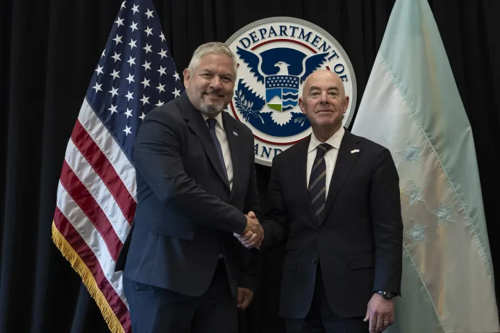 Cover photo for the collection "DHS Secretary Alejandro Mayorkas Meets With Honduran Foreign Minister and Ambassador"