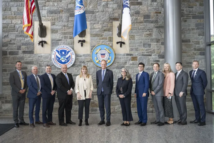 Cover photo for the collection "Department of Homeland Security(DHS), Senior Official Performing the Duties of the Deputy Secretary, Kristie Canegallo, attends a meeting with the U.S. - U.K. Joint Contact Group"