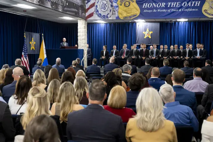 Cover photo for the collection "DHS Secretary Alejandro Mayorkas Attends a USSS Special Agent Graduation"