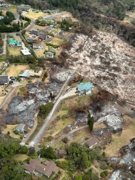 Image: Overview of Maui Wildfire Damage