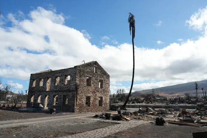 Image: Wildfire Damage in Lahaina