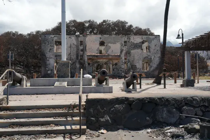 Image: Wildfire Damage in Lahaina