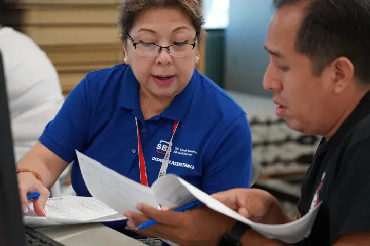 Image: SBA Helps Wildfire Survivors at FEMA Disaster Recovery Center