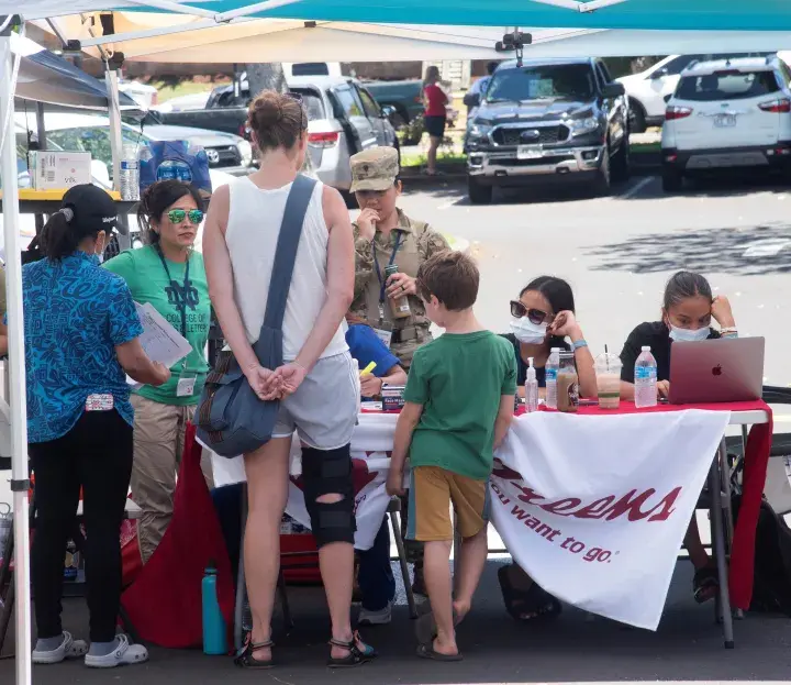 Image: Walgreens Provides Aid to Wildfire Survivors