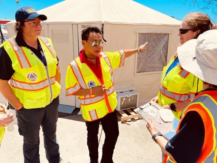 Image: EPA Coordinates with Local and Federal Partners in Wildfire Response