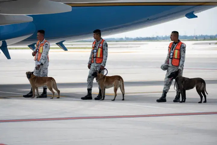 Image: DHS Secretary Alejandro Mayorkas Arrives to Mexico City, Mexico (014)