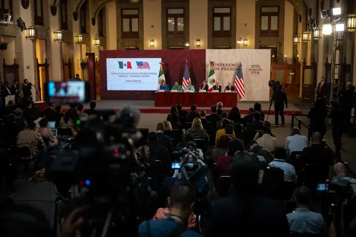 Image: DHS Secretary Alejandro Mayorkas Participates in U.S.-Mexico Press Conference (006)