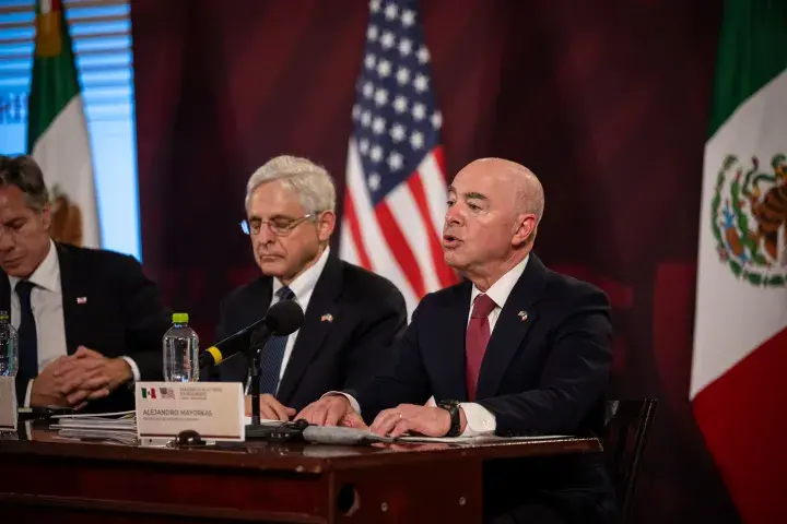 Image: DHS Secretary Alejandro Mayorkas Participates in U.S.-Mexico Press Conference (011)