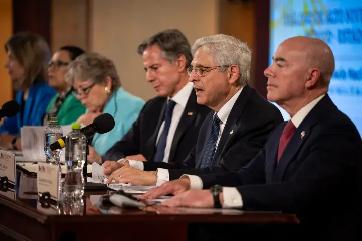 Image: DHS Secretary Alejandro Mayorkas Participates in U.S.-Mexico Press Conference (019)