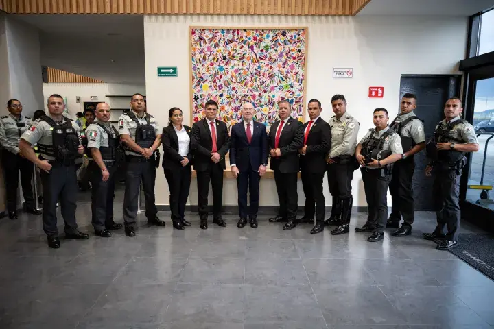 Image: DHS Secretary Alejandro Mayorkas Departs Mexico City, Mexico (027)