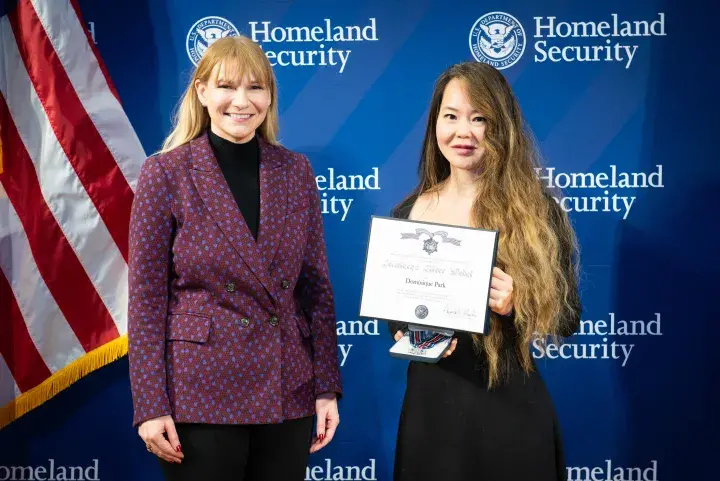 Image: Dominique Park, Secretary's Silver Medal Award (060)