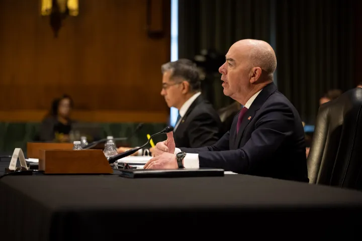 Image: DHS Secretary Alejandro Mayorkas Participates in a Senate Appropriations Committee Hearing (020)