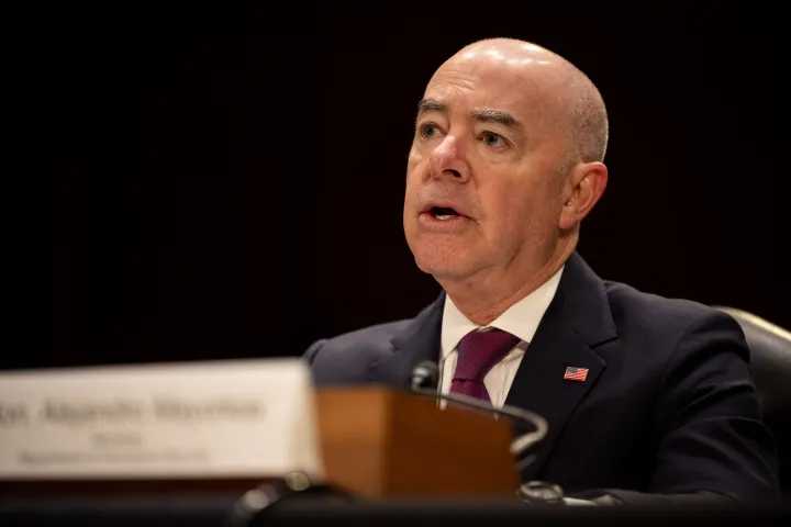 Image: DHS Secretary Alejandro Mayorkas Participates in a Senate Appropriations Committee Hearing (022)