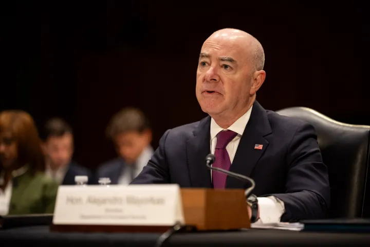 Image: DHS Secretary Alejandro Mayorkas Participates in a Senate Appropriations Committee Hearing (023)