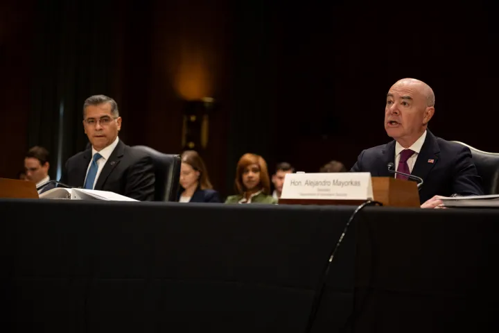 Image: DHS Secretary Alejandro Mayorkas Participates in a Senate Appropriations Committee Hearing (027)