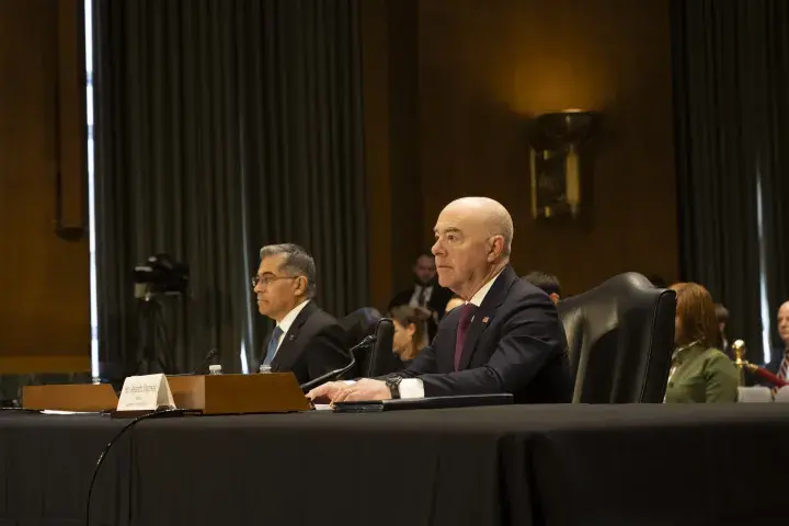 Image: DHS Secretary Alejandro Mayorkas Participates in a Senate Appropriations Committee Hearing (052)