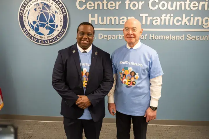 Image: DHS Secretary Alejandro Mayorkas Meets with Employees from the DHS Center for Countering Human Trafficking (005)