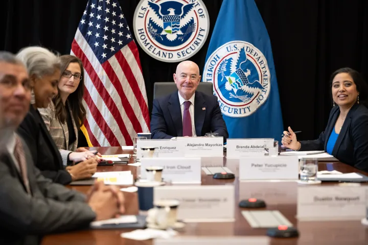 Image: DHS Secretary Alejandro Mayorkas Meets with Tribal Homeland Security Advisory Council (002)