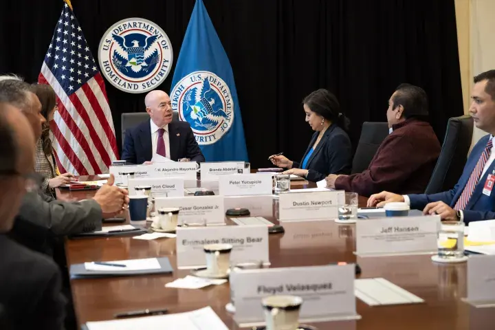 Image: DHS Secretary Alejandro Mayorkas Meets with Tribal Homeland Security Advisory Council (003)