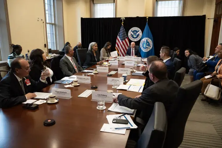 Image: DHS Secretary Alejandro Mayorkas Meets with Tribal Homeland Security Advisory Council (008)