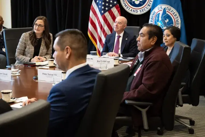 Image: DHS Secretary Alejandro Mayorkas Meets with Tribal Homeland Security Advisory Council (018)