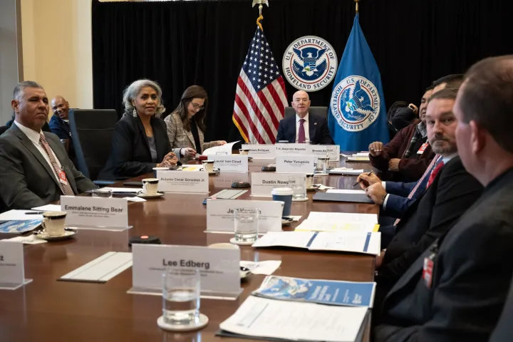 Image: DHS Secretary Alejandro Mayorkas Meets with Tribal Homeland Security Advisory Council (021)