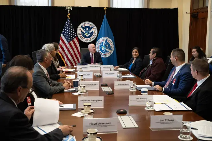 Image: DHS Secretary Alejandro Mayorkas Meets with Tribal Homeland Security Advisory Council (023)