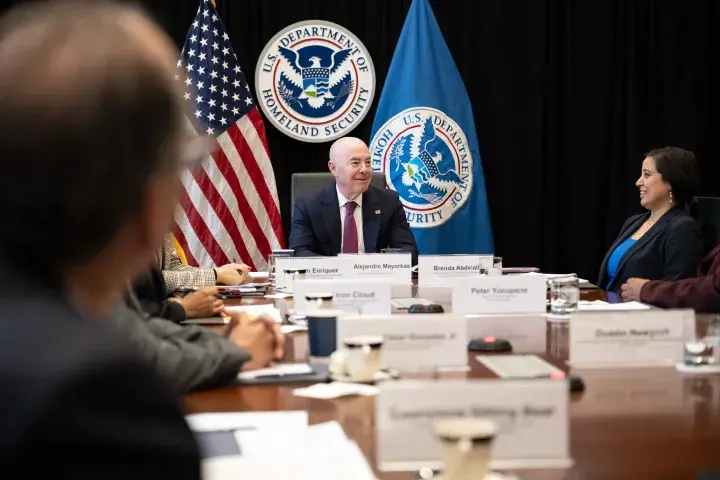 Image: DHS Secretary Alejandro Mayorkas Meets with Tribal Homeland Security Advisory Council (028)