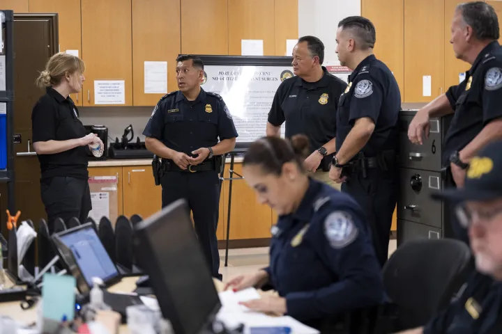 Image: DHS Acting Deputy Secretary Kristie Canegallo Tours the U.S. Customs and Border Protection Paso del Norte Port of Entry  (075)