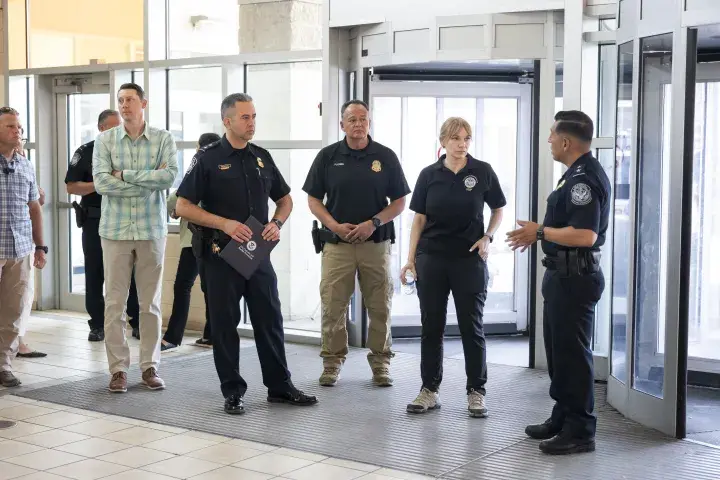 Image: DHS Acting Deputy Secretary Kristie Canegallo Tours the U.S. Customs and Border Protection Paso del Norte Port of Entry  (080)