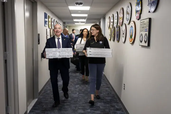 Image: DHS Secretary Alejandro Mayorkas Joins US President Joe Biden at FEMA Headquarters  (001)