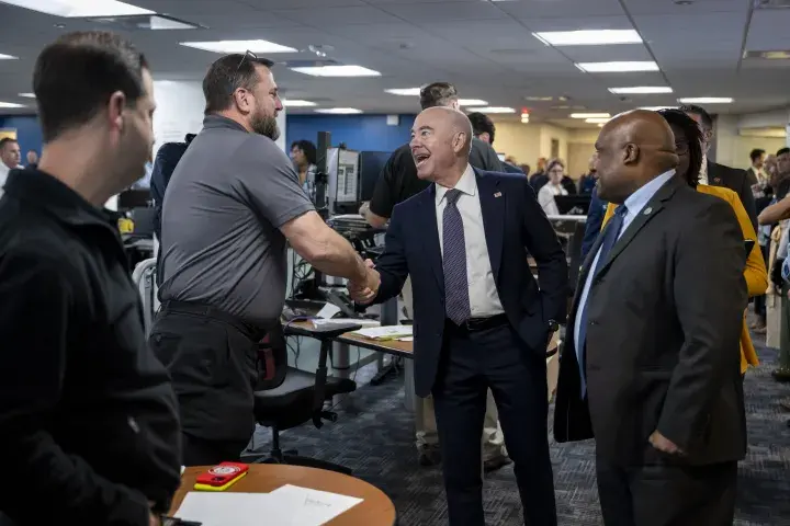 Image: DHS Secretary Alejandro Mayorkas Joins US President Joe Biden at FEMA Headquarters  (008)