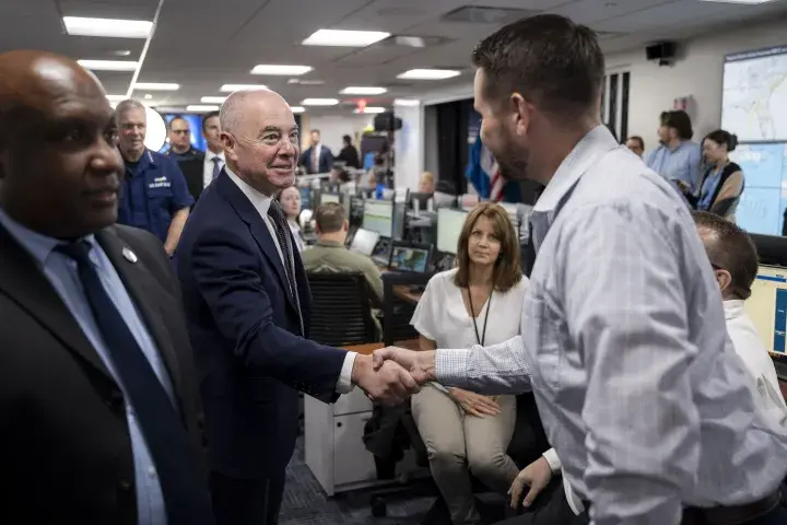 Image: DHS Secretary Alejandro Mayorkas Joins US President Joe Biden at FEMA Headquarters  (020)