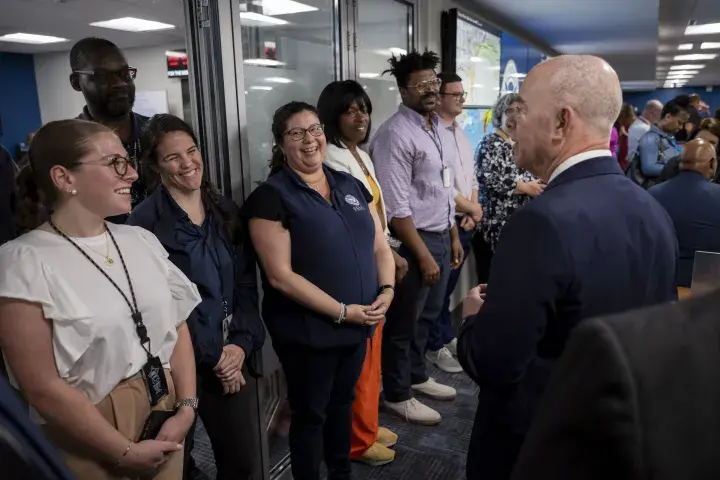 Image: DHS Secretary Alejandro Mayorkas Joins US President Joe Biden at FEMA Headquarters  (024)