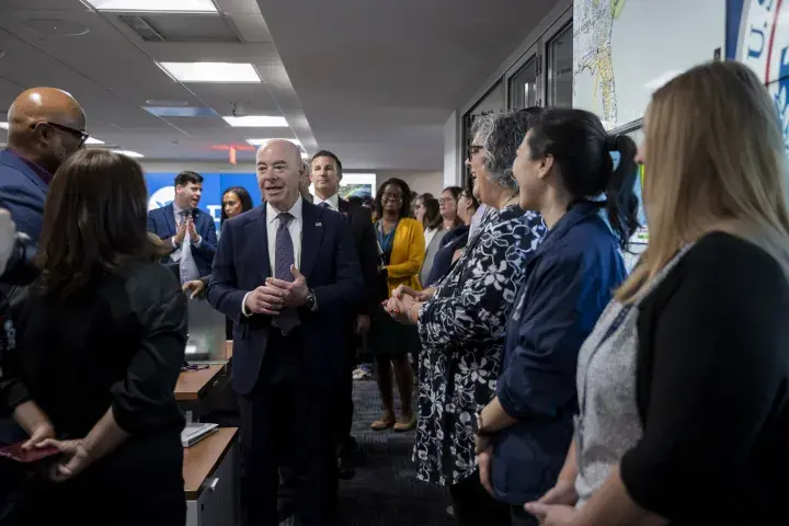 Image: DHS Secretary Alejandro Mayorkas Joins US President Joe Biden at FEMA Headquarters  (025)