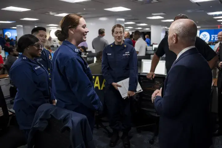 Image: DHS Secretary Alejandro Mayorkas Joins US President Joe Biden at FEMA Headquarters  (032)